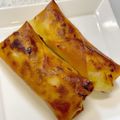 6min's cooksnap of when they made ♬塩もみキャベツ&ベーコンチーズ春巻き♬.
