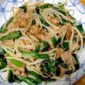 しゅんのま's cooksnap of when they made 簡単♡豚肉ともやしとニラの中華炒め☆*。.