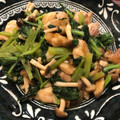 yumtas♥'s cooksnap of when they made 鶏肉と小松菜としめじの中華炒め.