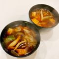 ゆにこーん☆'s cooksnap of when they made 今夜はコレ♪こくうましょうが天みそ汁.