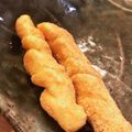 Mieまま's cooksnap of when they made 米粉で作る七夕菓子の索餅（さくべい）.