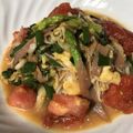 Mimiromi's cooksnap of when they made うまうま！トマトと卵の中華そうめん.
