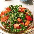 あちゅみんこ's cooksnap of when they made オクラとトマトの冷製スープ.