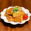 ☆Hirosuke☆'s cooksnap of when they made 簡単！焼肉のタレで焼き厚揚げ♪.
