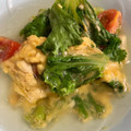 eimmy31285's cooksnap of when they made かにかまとトマトの卵炒め　白だしあんかけ.