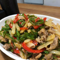 ニコ吉's cooksnap of when they made じゃがいもの青椒肉絲風炒め.