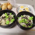 よちりん's cooksnap of when they made 簡単混ぜご飯！塩昆布と枝豆のご飯☆.