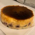 ♡ちびぱんだ♡'s cooksnap of when they made 簡単☆NYチーズケーキwithチェリー.