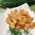 oomaキッチン's cooksnap of when they made ゴーヤのワタの唐揚げ.