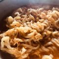 ざわ美's cooksnap of when they made 辛ラーメンで酸辣湯麺風.
