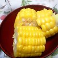 ＊aaaiko＊'s cooksnap of when they made 美味しいトウモロコシの茹で方.