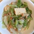 いずみはる's cooksnap of when they made 春キャベツと厚揚げの塩こうじ煮.