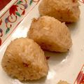 1035's cooksnap of when they made 焼おにぎり.