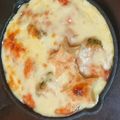 ぐうたら主婦みん's cooksnap of when they made 海老のホワイトトマトソースドリア♪.
