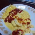 志央美's cooksnap of when they made オムライスのとろとろたまご☆.