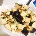 つみきき's cooksnap of when they made サッパリ♪水なすの塩昆布和え.