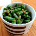 ハルポヨママ's cooksnap of when they made 【簡単作り置き】いんげんのごま和え.
