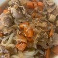 シナモンアリー's cooksnap of when they made 簡単!焼き葱たっぷり豚バラうどん.