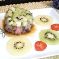 chococha's cooksnap of when they made 【キウイでローストビーフ　フレンチ風】.