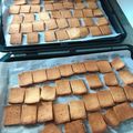 ちゃっきぃさん's cooksnap of when they made 簡単♪バウムクーヘンのサクサクラスク.