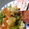 じょでぃー's cooksnap of when they made 新玉ねぎのドレッシングで温サラダ☆.