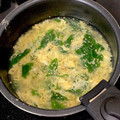 クック1Q8IAN☆'s cooksnap of when they made レタスと玉子のかき玉汁風スープ.