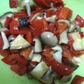 mana_xoxo's cooksnap of when they made パプリカ椎茸炒め♪塩麹味.