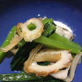 halaoyagi's cooksnap of when they made 白きくらげとちくわの酢の物.