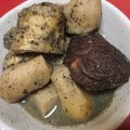 シーナス·ケニー's cooksnap of when they made 里芋と油揚げのごま味噌煮.