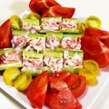 恵蓮虎's cooksnap of when they made おばけきゅうり消費☆きゅうり盛りサラダ.