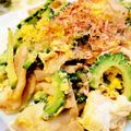 zaruzaru's cooksnap of when they made めんつゆで！ゴーヤチャンプルー.