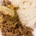 infinitys's cooksnap of when they made 豚バラとキャベツのキムチ炒め.