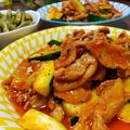 isaran's cooksnap of when they made 豚肉とズッキーニのピリ辛炒め.
