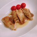 柴犬のお顔☆'s cooksnap of when they made 簡単！スズキのムニエル.