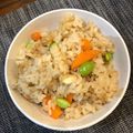ほっほ's cooksnap of when they made 家族絶賛☆彩り炊き込みご飯☆.