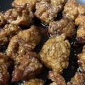 こまれり's cooksnap of when they made 鶏肉の唐揚げ甘辛ダレ.