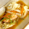 まきぽっさ's cooksnap of when they made 鮭のちゃんちゃん焼き焼き.