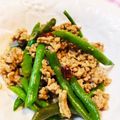 クックMIS6ST☆'s cooksnap of when they made いんげんたっぷり豚肉の香味炒め.