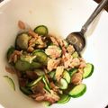 三女まま☆'s cooksnap of when they made 夏にさっぱり！ツナときゅうりの梅こぶ和え.