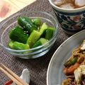 クック7YH7SY☆'s cooksnap of when they made キュウリのたたき　にんにく生姜ごま油.