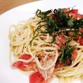 ★ちびっこmama★'s cooksnap of when they made トマトとツナの冷製パスタ.
