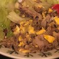 さばを's cooksnap of when they made 豚こまとレタスでチャーハン.