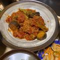 まちのま's cooksnap of when they made 簡単！トマト煮込みハンバーグ.