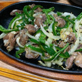 ちゃんまろ☆'s cooksnap of when they made 居酒屋風☆砂ずりとピーマンのニンニク炒め.