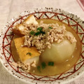 aurara's cooksnap of when they made かぶと厚揚げのとろ～りそぼろ煮.