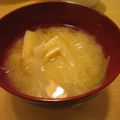 pekotan39's cooksnap of when they made 主人の好きなお味噌汁.
