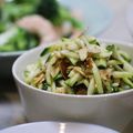 Hoink's cooksnap of when they made ズッキーニのアーモンドラペ.