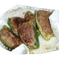 JL4QXB's cooksnap of when they made ピーマンの肉詰め♪チーズ隠れ♪.