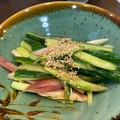エリコフ's cooksnap of when they made 【簡単おつまみ】きゅうりと茗荷の和え物.