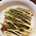 ◎みーちゃん◎'s cooksnap of when they made 具はえのきだけですが何か？？お好み焼風⑦.